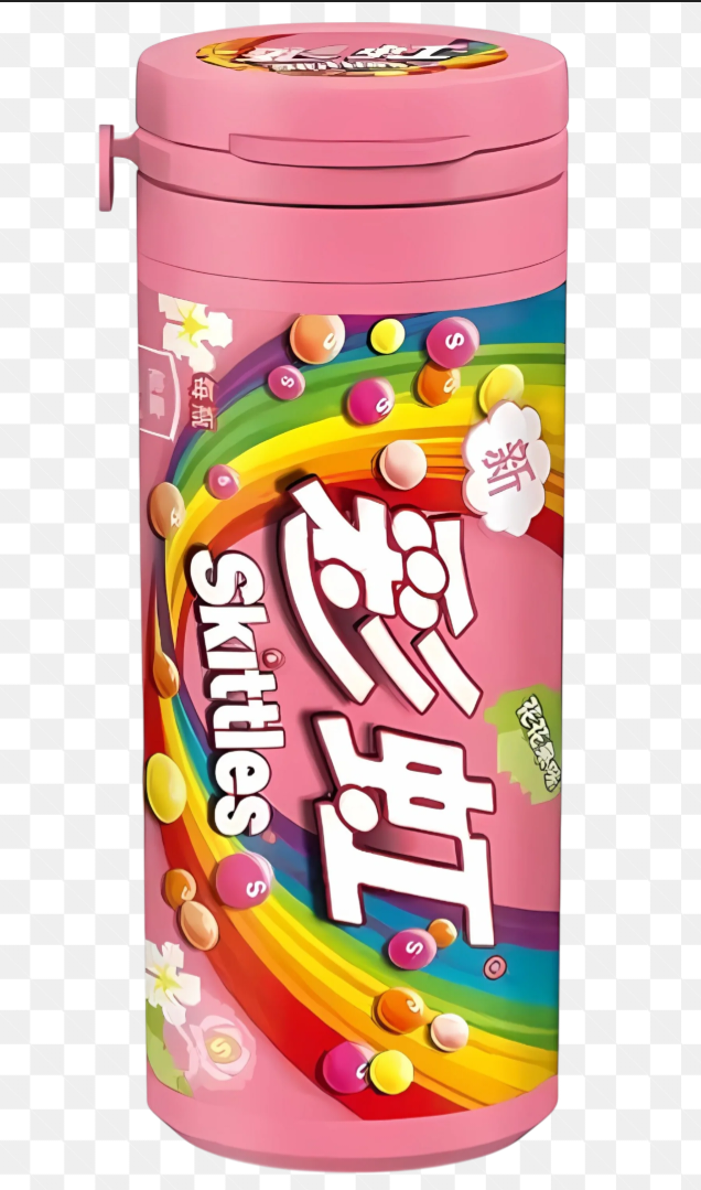 Skittles Floral Tube