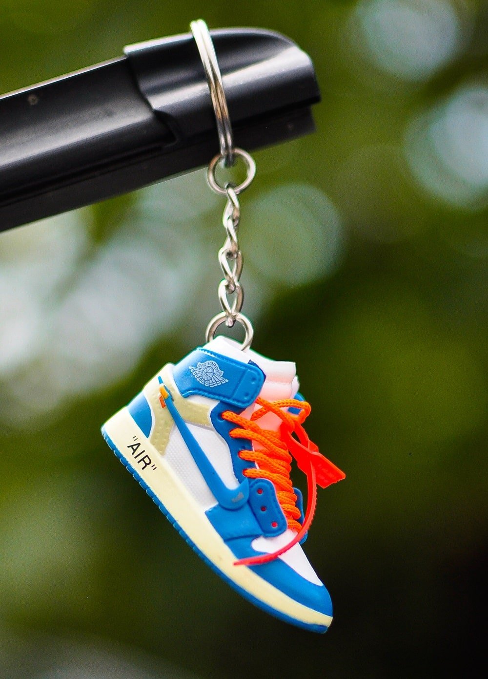 3D Sneaker Keychain AJ1 UNC Off White