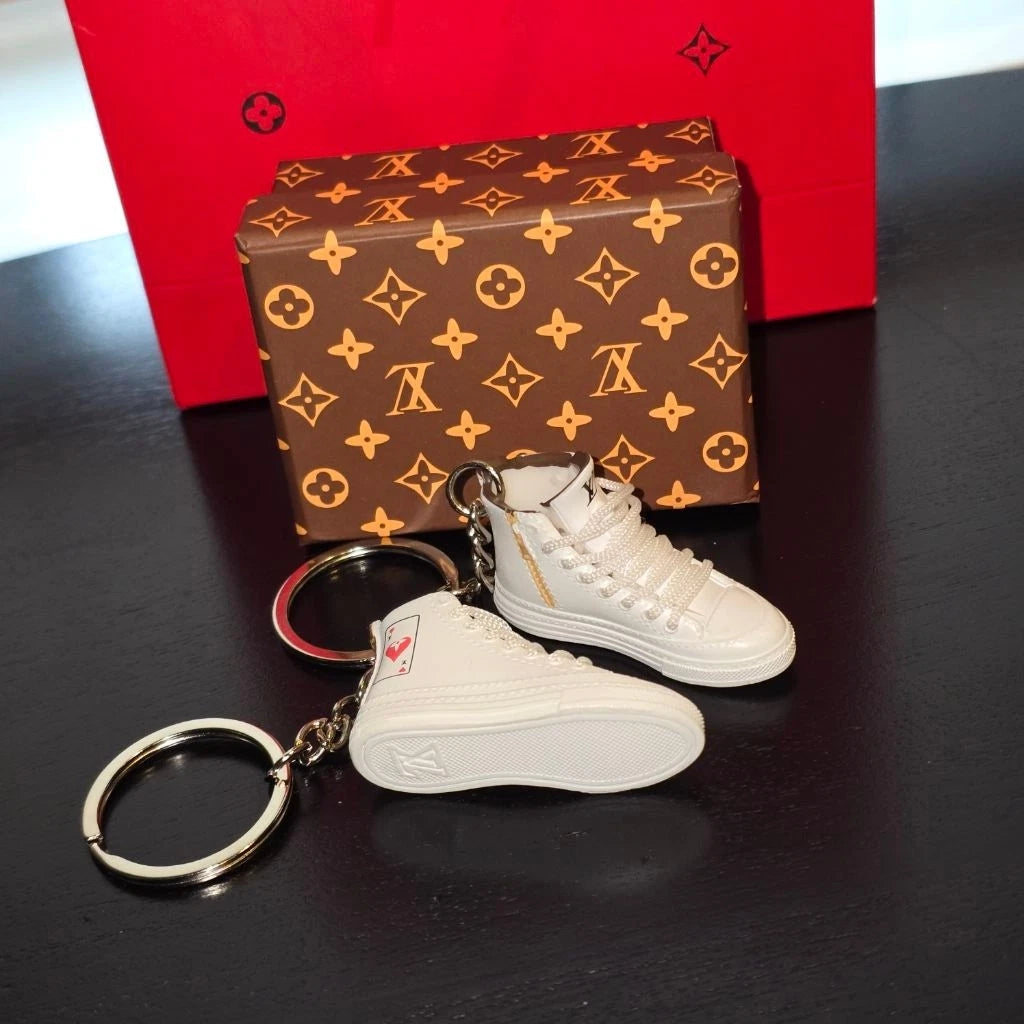 3D Sneaker Keychain LV