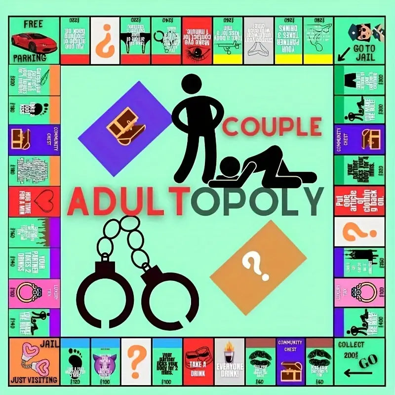 Adultopoly Board Game