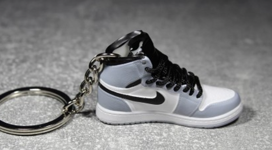 3D Sneaker Keychain AJ1 Shadow Grey