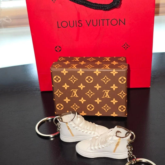 3D Sneaker Keychain LV
