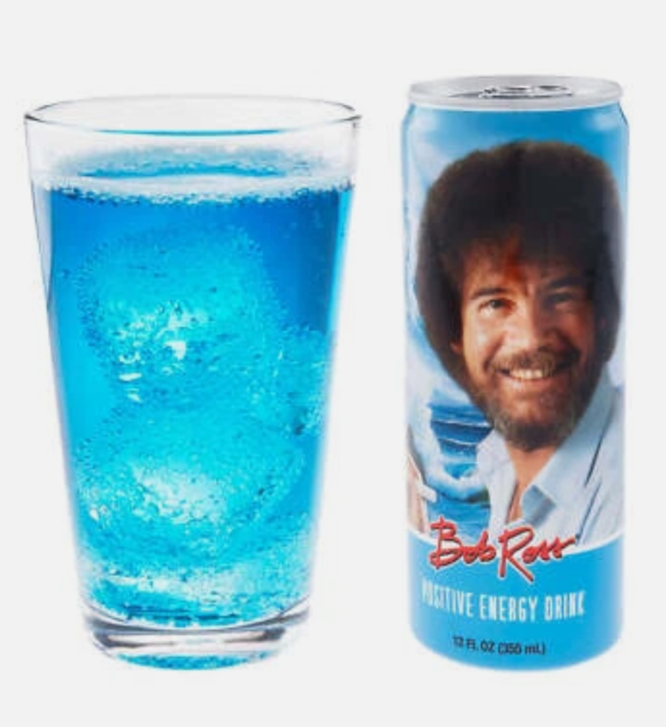Bob Ross Positive Energy Drink
