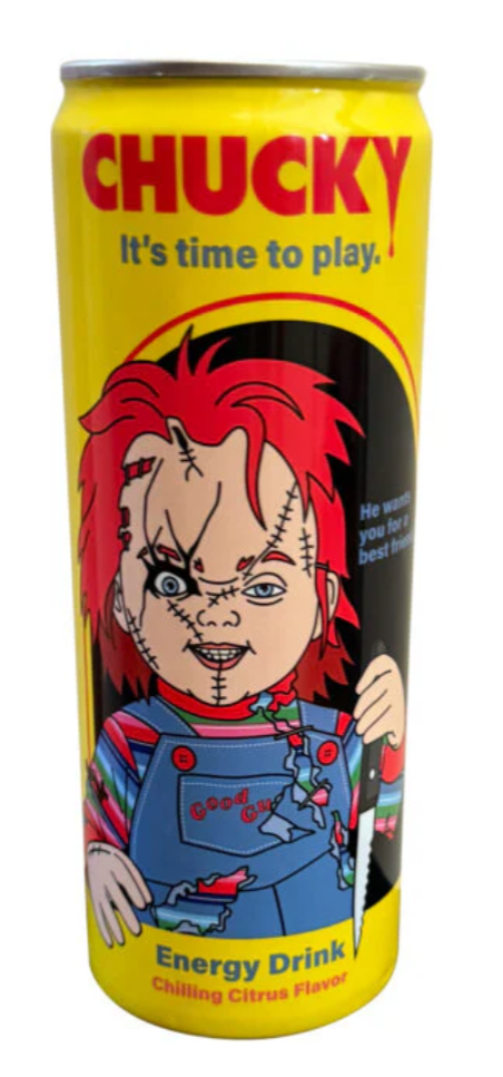 Chucky Time To Play Energy Drink
