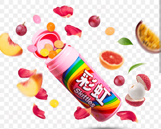 Skittles Floral Tube